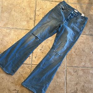 Good American flare jeans